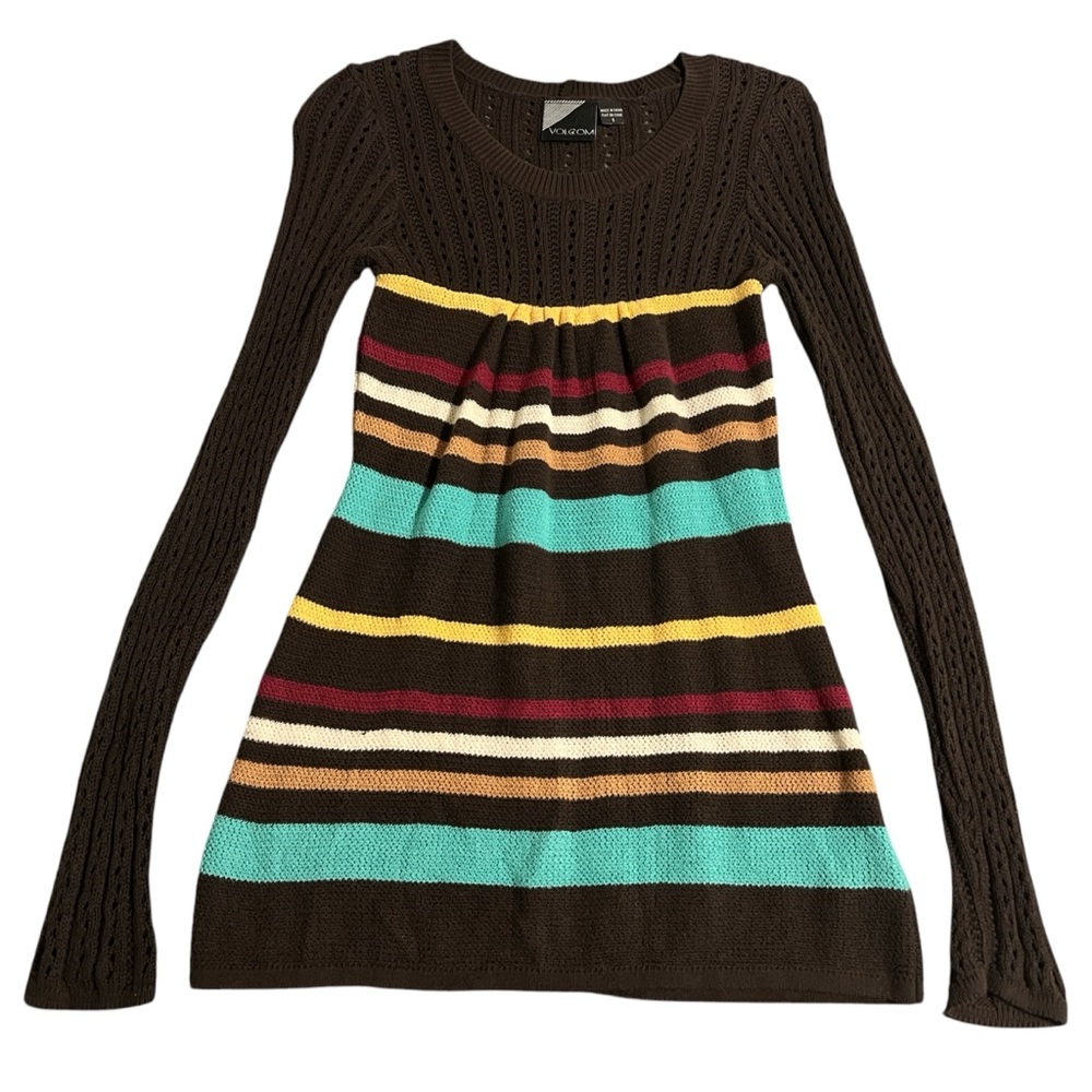 Vintage Y2K Volcom Knit Minnie Sweater